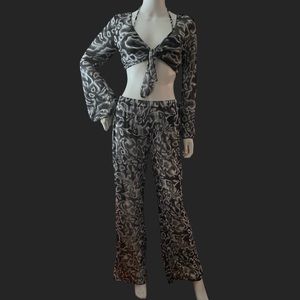 Swim Vcay Allover Print Bikini Set | NWOT | Medium